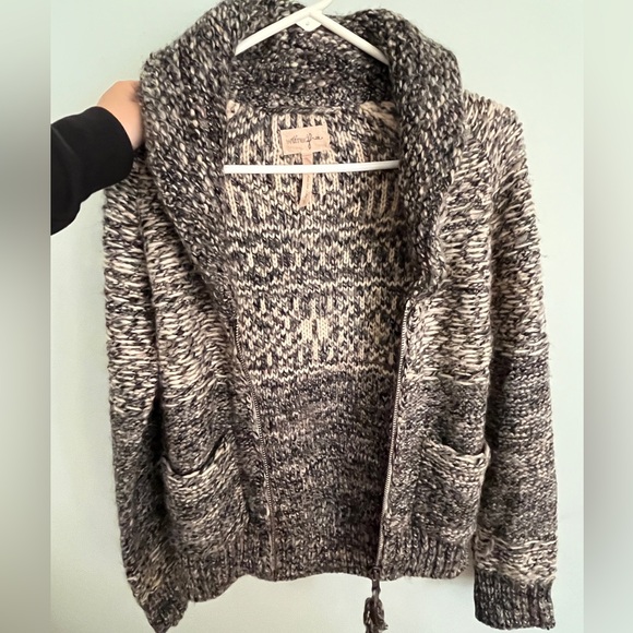 NWOT Aritzia Wilfred Free Erable zip cardigan - Picture 3 of 6
